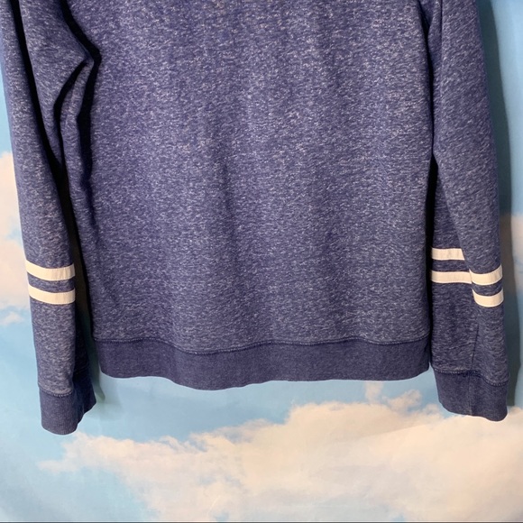 Justice- Blue Zip Up Hoodie size 16 - Picture 6 of 8